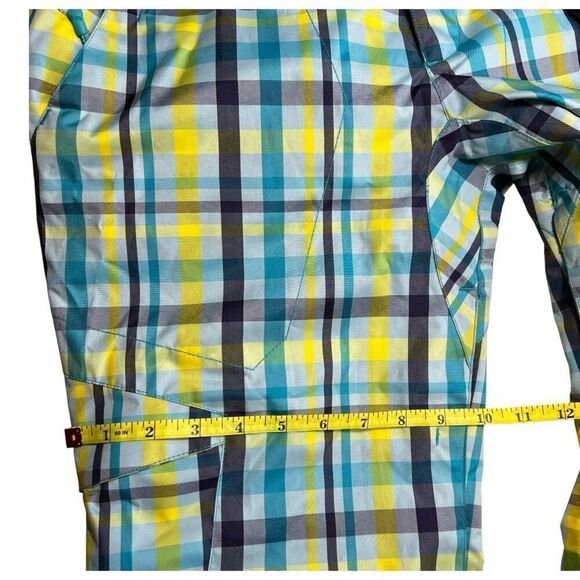 DC Women's Medium Ace Exotex 5K Series Snowboard Ski Snow Pants Multicolor Plaid - Picture 6 of 16